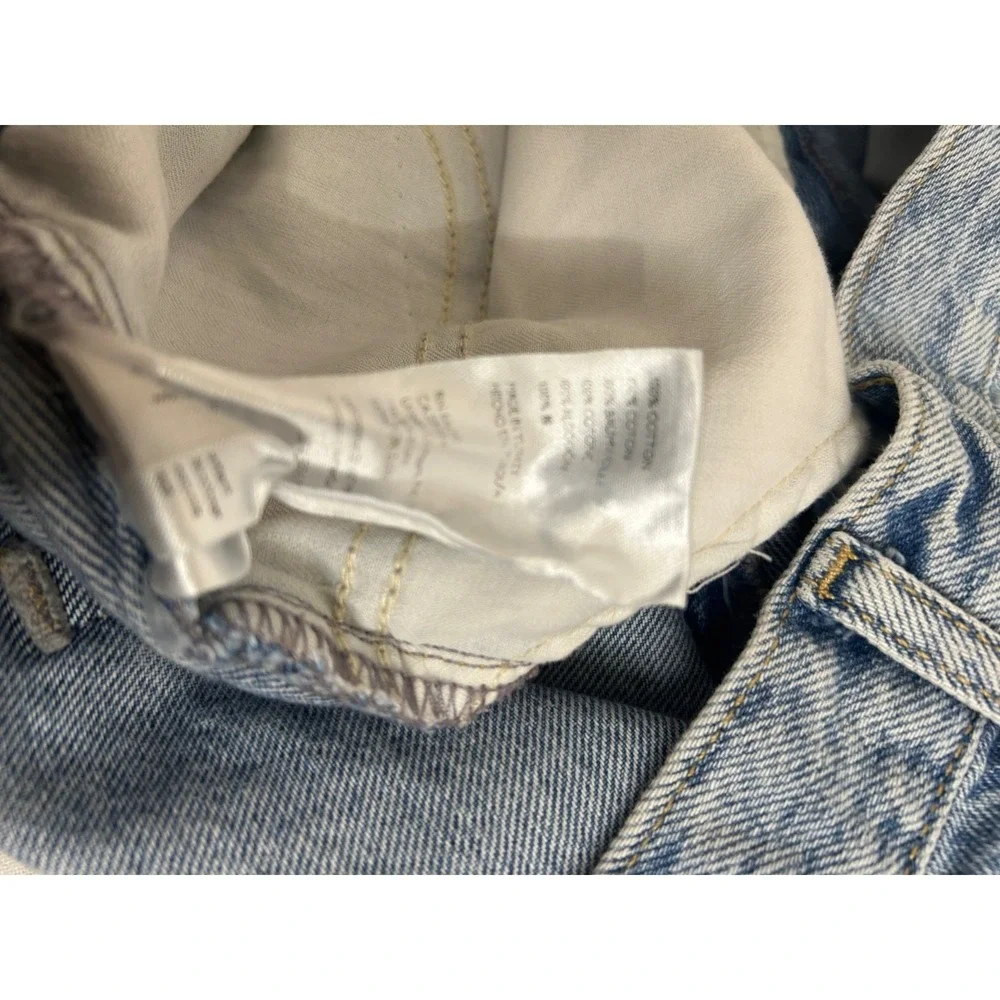 Free People We The Free Maggie Jean Shorts Womens 27‎ Denim Cut Off Distressed